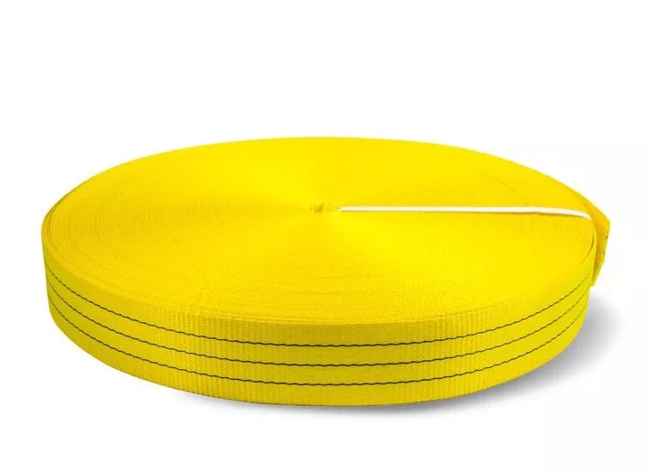 Лента текстильная TOR 7:1 90 мм 13500 кг (желтый)